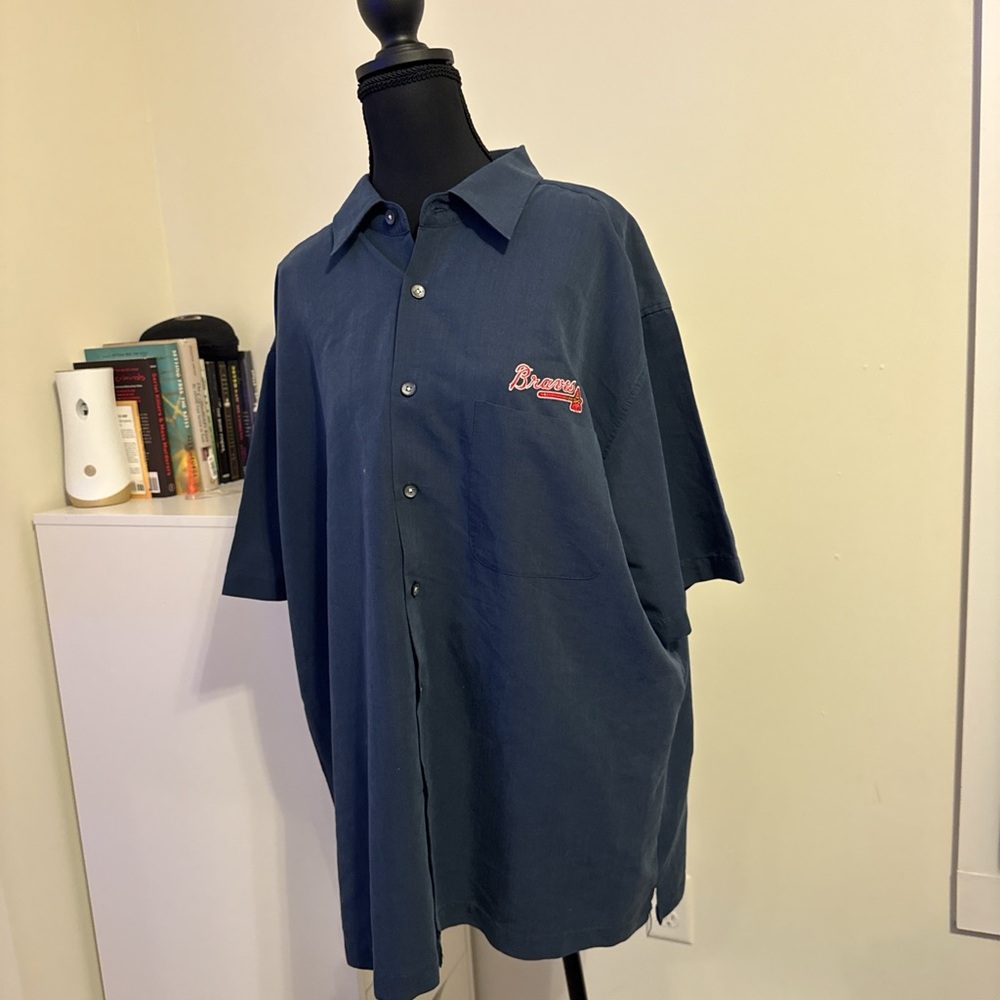 Braves button up shirt